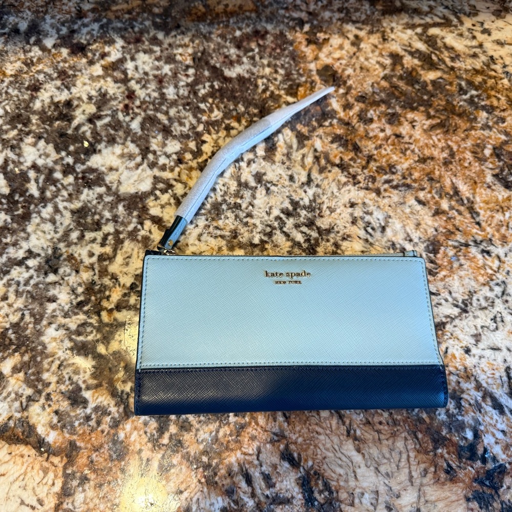 Kate Spade Dark Blue and Light Blue Tote Set - Picture 4 of 7